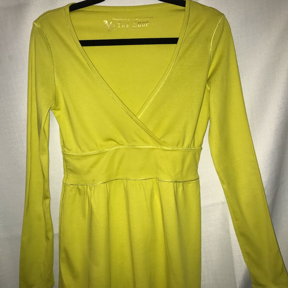 V-neck Wrap Style Shirt